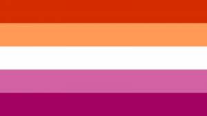  Trans-inklusive lesbische Flagge